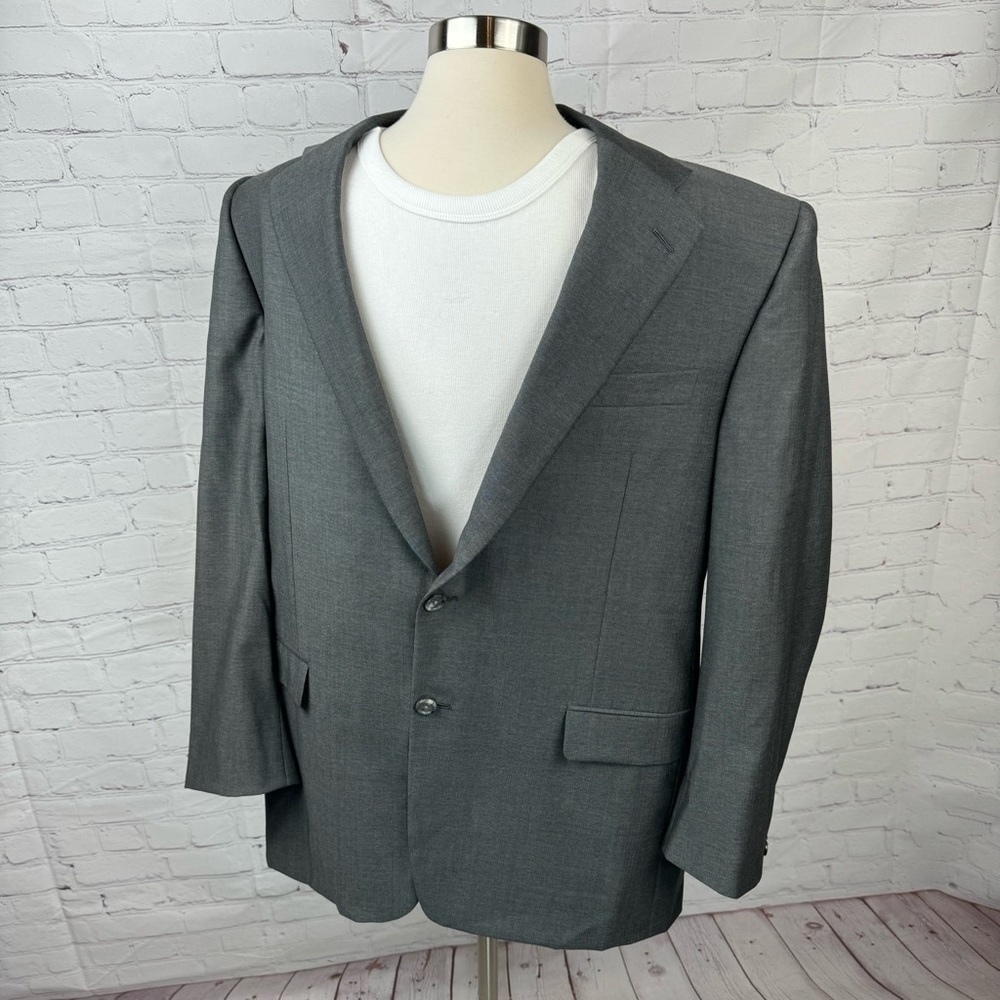 Loro Piana Tasmanian 120s Wool 2 Piece Hickey Freeman Suit 43R